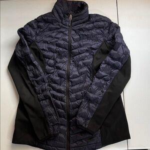 32 Degrees HEAT indigo puffer jacket medium
